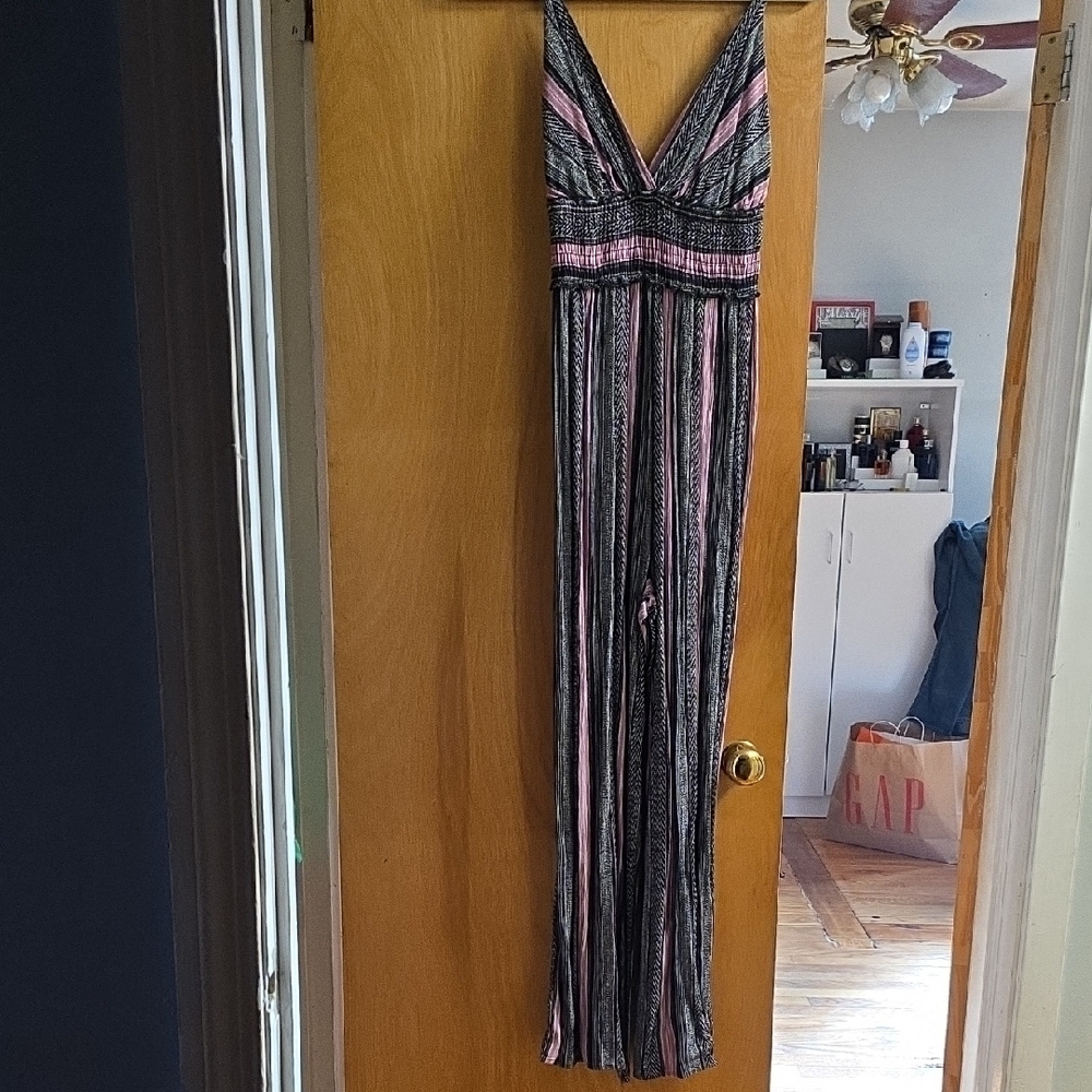 GAP Multicolor Striped Jumpsuit